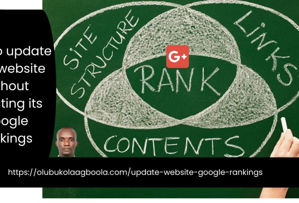 How to update your website without affecting its Google rankings